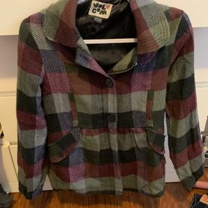 Volcom plaid jacket